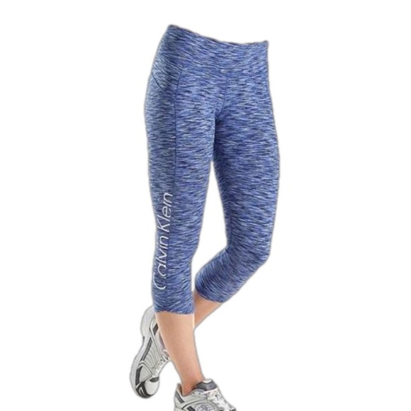 CALVIN KLEIN Performance Sportswear Capri Length Leggings size XL - Picture 1 of 10